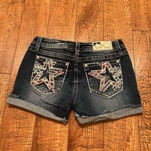 MISS ME denim shorts, American